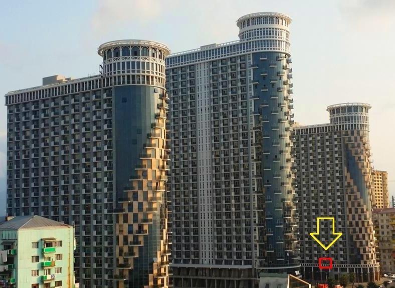 Orbi Sea Towers Block G Appartement Batoemi Buitenkant foto